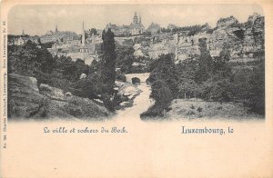 Lot 79 luxembourg  le ville et rochers du boch