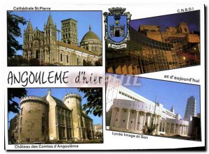 Modern Postcard Angouleme Romanesque Cathedrale St Pierre