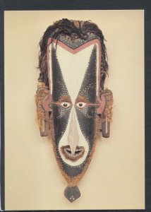 Scottish Museum Postcard - Mask, Papua New Guina, Sabai Island RR6557