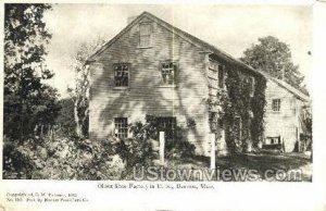 Oldest Shoe Factory in US - Danvers, Massachusetts MA