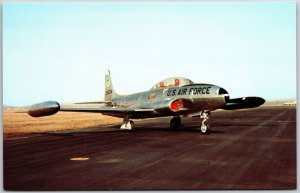 Lockheed T-33A Shooting Star World's Best Known Aircraft Postcard