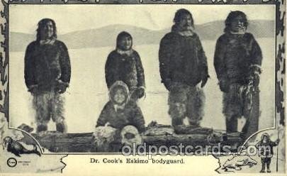 Dr. Cook's Eskimo bodyguard Exploration Unused 