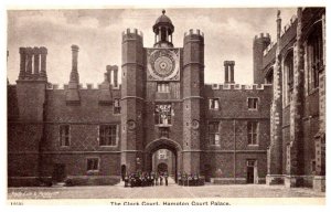 England  The Clock Court Hampton Court palace