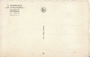 Beligium Postcard - V Jeugdherberg - Op Sinjoorke - Antwerpen - Ref 4622A