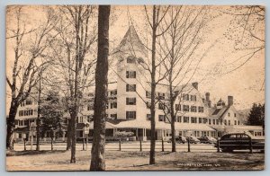 Vintage Vermont Postcard -  The Woodstock Inn   1959