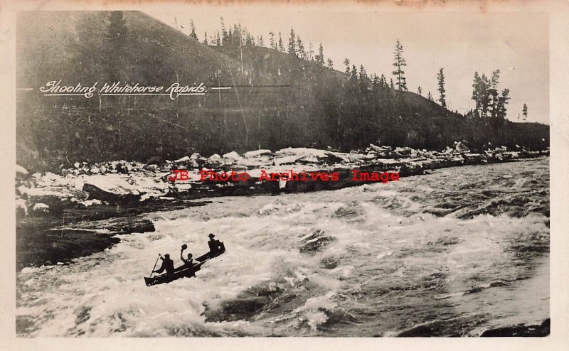 Canada, Yukon, Whitehorse, RPPC, Shooting Rapids, Cowen, Sutton Photo