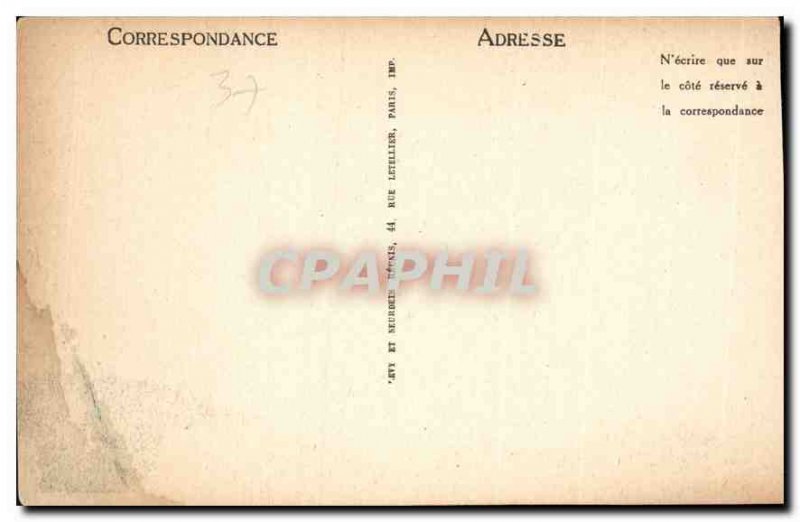 Postcard Old Tours General view