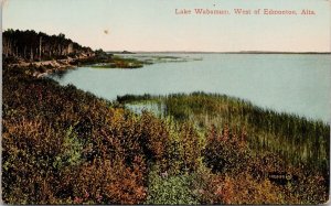 Edmonton Alberta Lake Wabamun AB Alta Unused Postcard E79