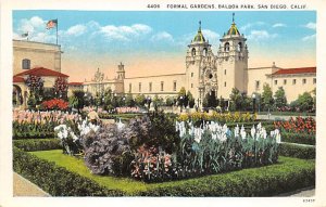 Formal Gardens Balboa Park San Diego California  