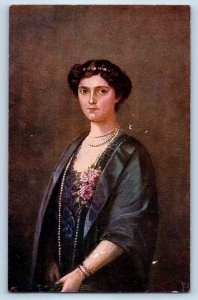 Austria Postcard Empress Zita of Austria Portrait c1910 Posted Antique