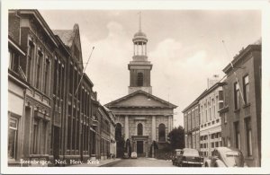 Netherlands Steenbergen Witte Kerk Vintage RPPC 04.14