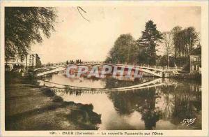 CPA Caen Calvados La nouvelle Passerelle sur l'Orne 