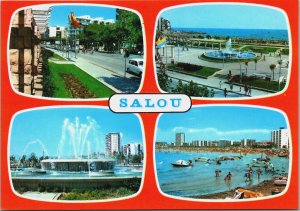 Spain Salou Vintage Postcard BS.25