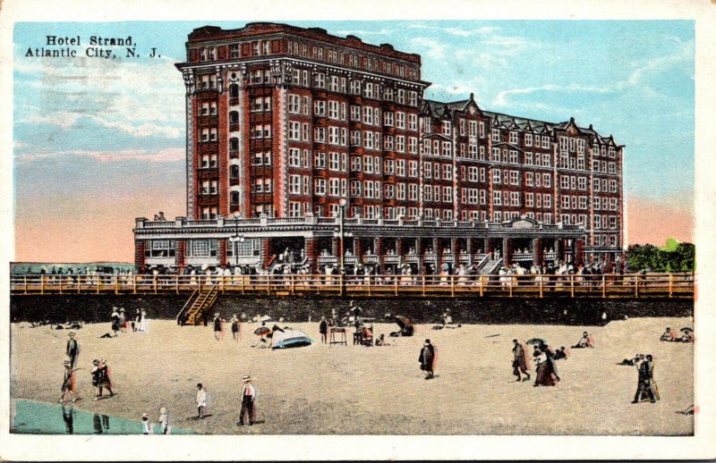 New Jersey Atlantic City Hotel Strand 1924