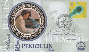 Michael French of Casualty Eastenders Penicillin Hand Signed FDC