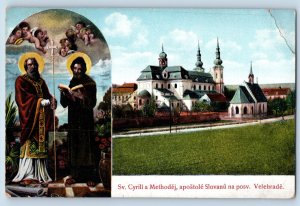 Velehrad Zin Czech Republic Postcard St. Cyril Methodius the Apostle c1910