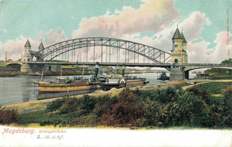 Germany Magdeburg Königsbrücke 03.87