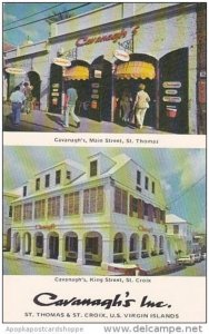 Virgin Islands St Thomas &  St Croix Cavanaghs Restaurants