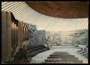 Finland - Temppeliaukio Church