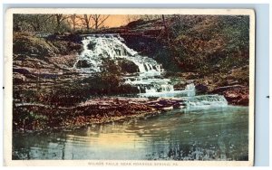 Roaring Spring Pennsylvania Postcard Wilson Falls Waterfalls River 1920 Vintage