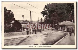 Old Postcard Brest Gate Conquet