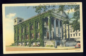 Savannah, Georgia/GA Postcard, Old Christ Church, 1946!