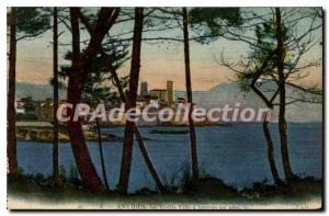 Postcard Old Antibes Old Town A Travers les Pins