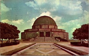 Vtg 1950s Adler Planetarium Museum Lake Michigan Chicago Illinois IL Postcard