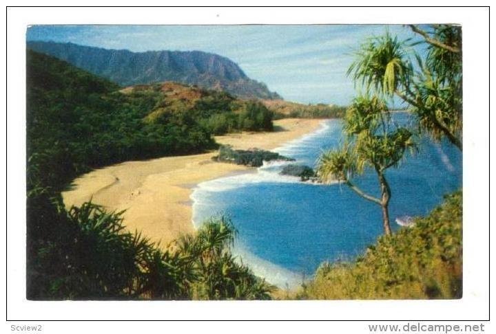 Lumahai Beach, Garden Island Of Kauai, Hawaii, 1940-1960s