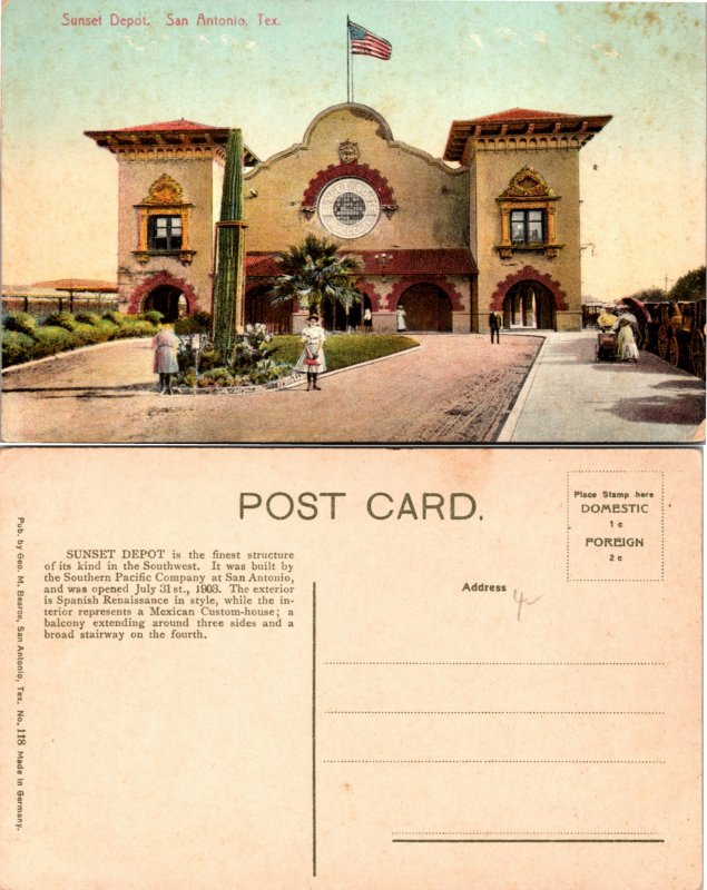 Sunset Depot, San Antonio, Tx. (17666