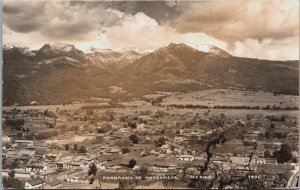 Mexico Amecameca de Juárez Panorama Vintage RPPC C133