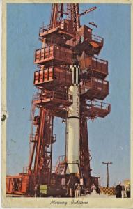 NASA Mercury-Redstone Cape Kennedy Launch Site FL Florida c1968 Postcard D23