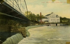 OH - Painesville. Mill and Dam   (tape on face of card)