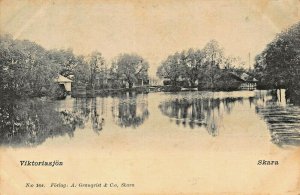 SKARA SWEDEN~VIKTORIASJON-VICTORIA GARDEN~1900s GRANQVIST PHOTO  POSTCARD