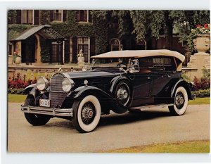 Postcard 1930 Packard Dual Cowl Phaeton, The Craven Foundation, Toronto, Canada