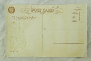 C.1910 Amusement Park, Shooting the Chutes, San Francisco, Cal. Postcard F88 