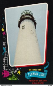 FENWICK ISLAND , Delaware, 50-60s ; Lighthouse