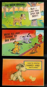 Comic Humor Postcards (44) ALL different ALL MINT Unused C1930s/1940s