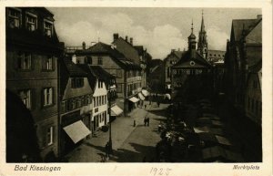 CPA AK Bad Kissingen- Marktplatz GERMANY (886988)