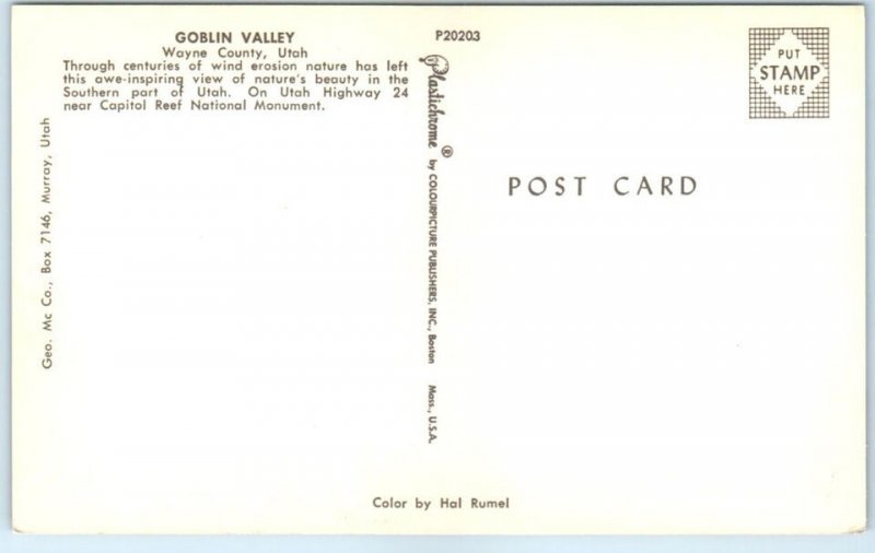 M-62076 Goblin Valley Utah