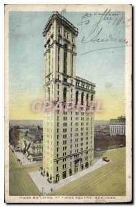 Postcard Old Times Building at Times Square New York