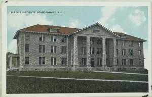 C. 1910 Textile Institute, Spartanburg. S. C. Vintage Postcard P49