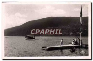 CPM Gerardmer boardwalk boat Depart