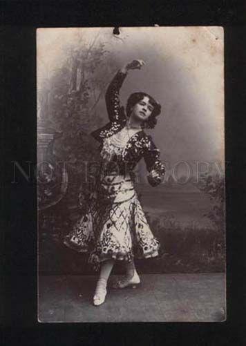 053229 LOLLA BRAVO Famous Dancer AUTOGRAPH Photo 1907