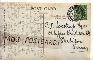 Genealogy Postcard - Westrup - Upper Brighton Road - Surbiton - Surrey Ref 6129A