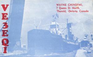 Ship at Welland Canal - Thorold ON, Ontario, Canada