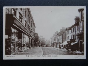 Kent TUNBRIDGE WELLS The High Street c1908 RP Postcard by Davidson Bros