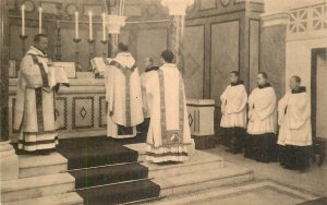 Belgium St. Andrew's Abbey Lophem Loppem Bruges PAX CHRISTI Priests Solemn Mass