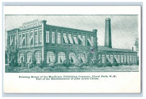 Vintage Mayflower Publishing Print House, NY. Original Vintage Postcard P26E