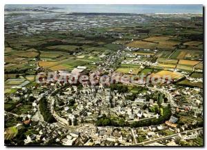 Postcard Modern Guerande town close cliche Heurtier reindeer